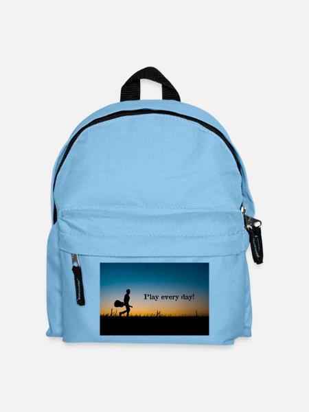 Play every day Evening light - Kids' Backpack - light blue