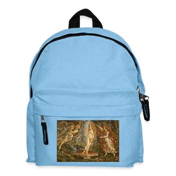 Geburt des Mushroom Crop Top - Kinder Rucksack - Hellblau - Vorne