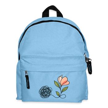 Psychische Gesundheit – vom Chaos zur Wiedergeburt - Kinder Rucksack - Hellblau - Vorne