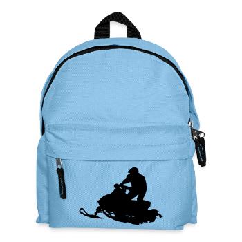 Snowmobile - Kids' Backpack - light blue - Front