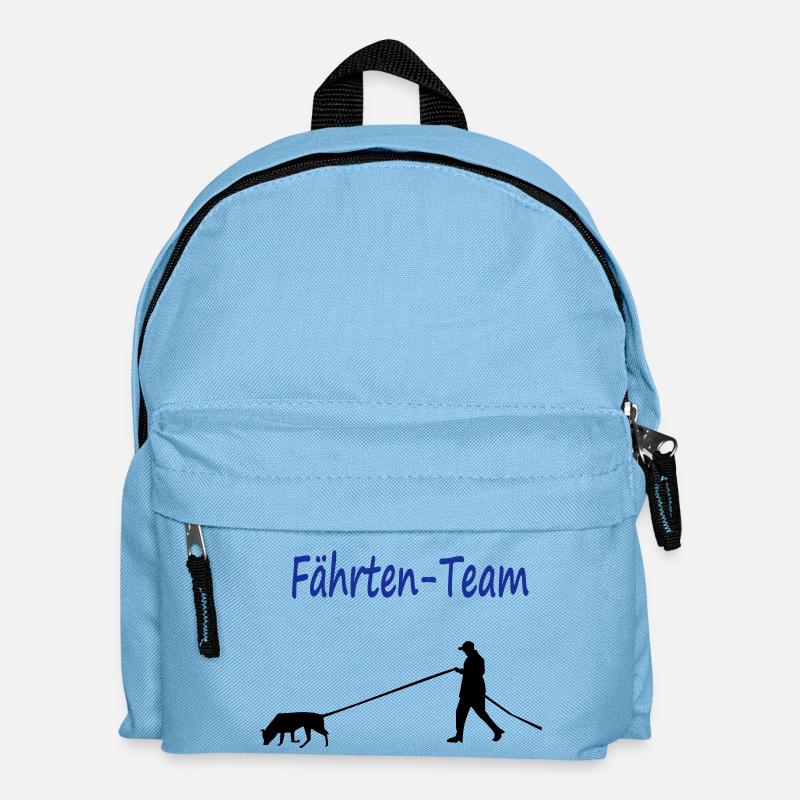 Faehrtenhund_cb - Kinder Rucksack - Hellblau