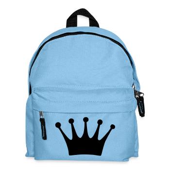 Krone - Kinder Rucksack - Hellblau - Vorne