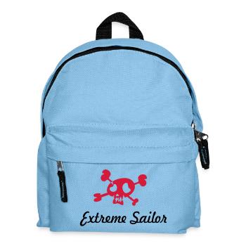 sailing - Kids' Backpack - light blue - Front
