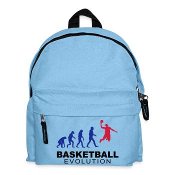 Basketball evolution - Kinder Rucksack - Hellblau - Vorne