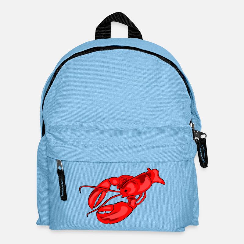 hummer speise koch - Kinder Rucksack - Hellblau