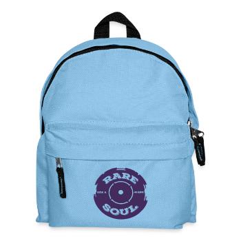 Rare Soul Vinyl Plattenlabel 45 U / min Seite A. - Kinder Rucksack - Hellblau - Vorne