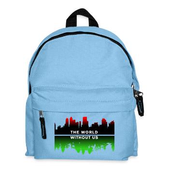 La planète terre - Sac à dos Enfant - bleu clair - Devant