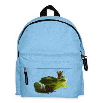 prince grenouille - Sac à dos Enfant - bleu clair - Devant