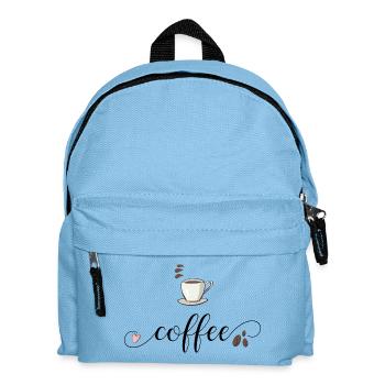 coffee - Sac à dos Enfant - bleu clair - Devant