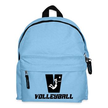 Volley-ball - Sac à dos Enfant - bleu clair - Devant