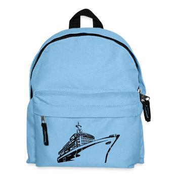 Cruise Ship Cruise Ship Luxury - Kids' Backpack - light blue - Front