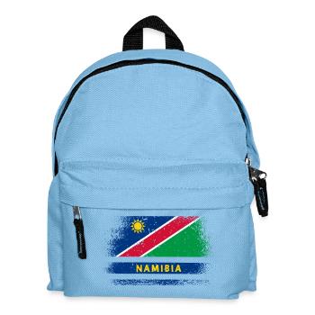 Design drapeau de la Namibie - Sac à dos Enfant - bleu clair - Devant