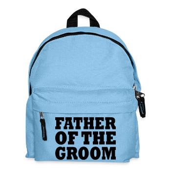 Father of the groom - Kids' Backpack - light blue - Front