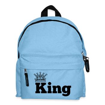 King 1 - Kids' Backpack - light blue - Front