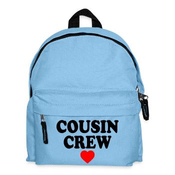 Cousin crew - Kinder Rucksack - Hellblau - Vorne