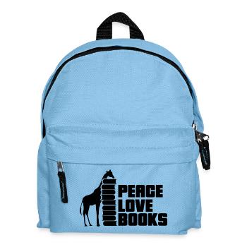Livres de lecture Livre Girafe - Sac à dos Enfant - bleu clair - Devant