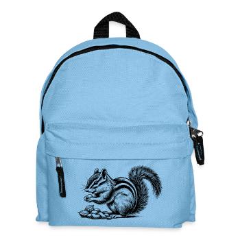 Chipmunk - Kids' Backpack - light blue - Front