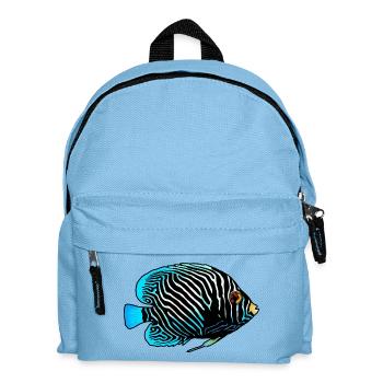 Poissons exotiques - Sac à dos Enfant - bleu clair - Devant