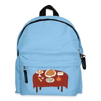 Thanksgiving-Fest Illustration - Kinder Rucksack - Hellblau - Vorne