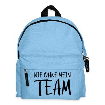 Mein Team - Kinder Rucksack - Hellblau - Vorne