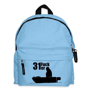 DER kleine PATE - 31er - Kinder Rucksack - Hellblau - Vorne