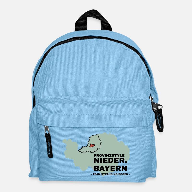Niederbayern | STRAUBING-BOGEN - Kinder Rucksack - Hellblau