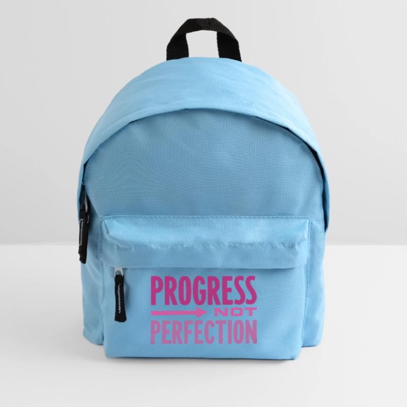 Le progrès, pas la perfection Le progrès compte Sac à dos Enfant