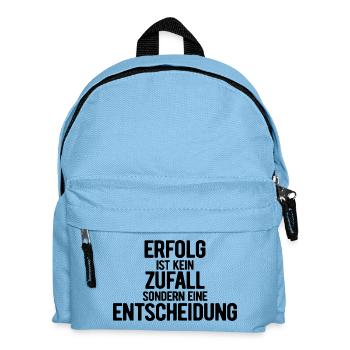 Le succès n’est pas une coïncidence - motivation - résolutions - Sac à dos Enfant - bleu clair - Devant