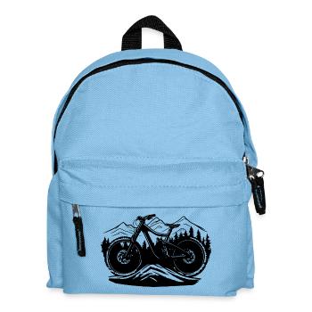 Mountainbiken - Kinder Rucksack - Hellblau - Vorne