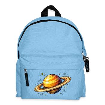 Planet Saturn - Kids' Backpack - light blue - Front