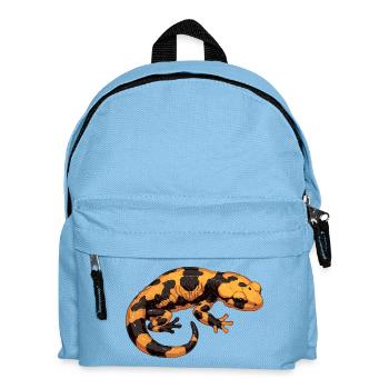 Fire Salamander Salamander - Kids' Backpack - light blue - Front