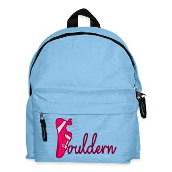 Hobby: Bouldering, Climbing - Kids' Backpack - light blue - Front