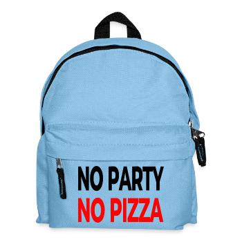 Party - Kinder Rucksack - Hellblau - Vorne