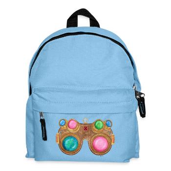 Rainbow Steampunk Glasses - Kids' Backpack - light blue - Front