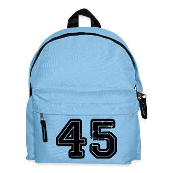 45 - Kids' Backpack - light blue - Front