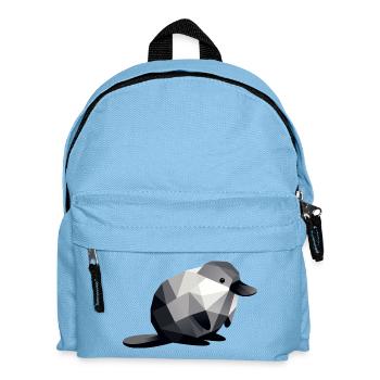 platypus - Kids' Backpack - light blue - Front
