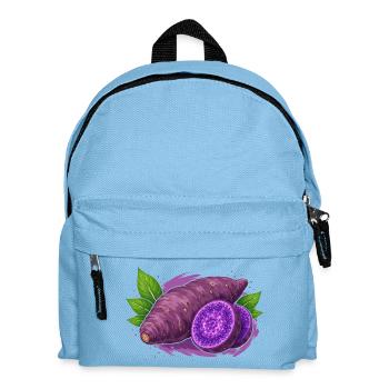 Ube Yam Food Design - Kids' Backpack - light blue - Front