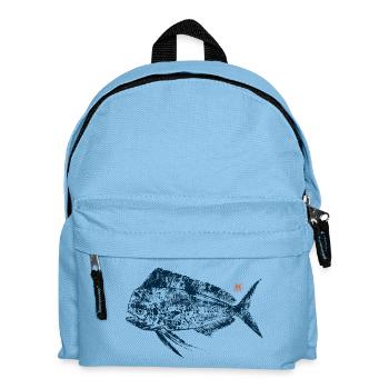 Mahi Mahi avec tampon kanji - Sac à dos Enfant - bleu clair - Devant