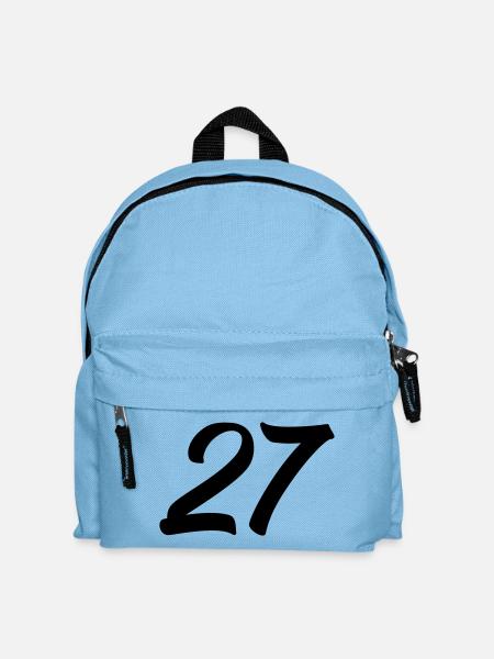 27 - Kinder Rucksack - Hellblau