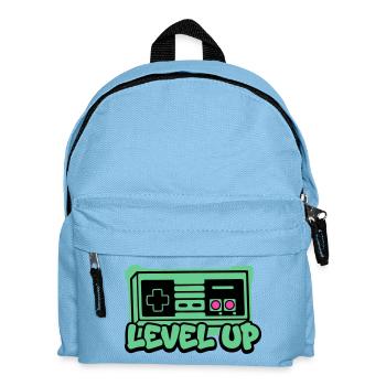 Level Up Controller Icon - Kids' Backpack - light blue - Front