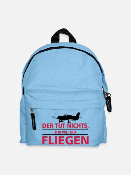 nurfliegen_robin - Kinder Rucksack - Hellblau