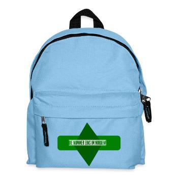 Bremen - Kids' Backpack - light blue - Front