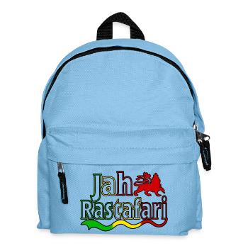 jah rastafari - Sac à dos Enfant - bleu clair - Devant
