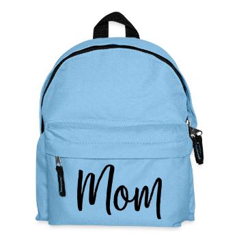 Les parents de la famille maman aiment le cadeau de la typographie - Sac à dos Enfant - bleu clair - Devant