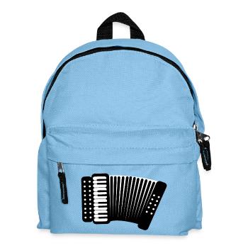 accordion - Kids' Backpack - light blue - Front