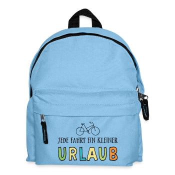 Radsport - Kinder Rucksack - Hellblau - Vorne