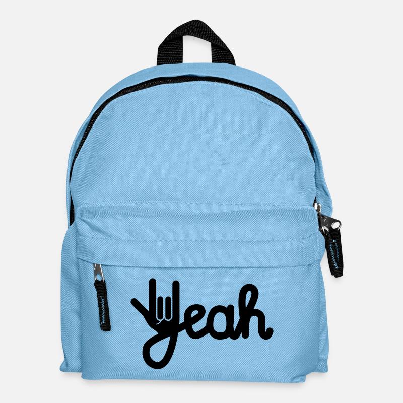 Yeah - Kids' Backpack - light blue
