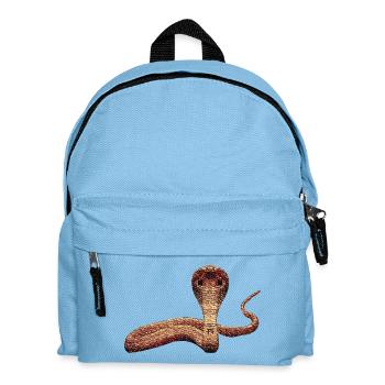 schlangen, ägyptische giftschlange - Kinder Rucksack - Hellblau - Vorne