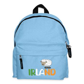 Schaf Irland - Kinder Rucksack - Hellblau - Vorne