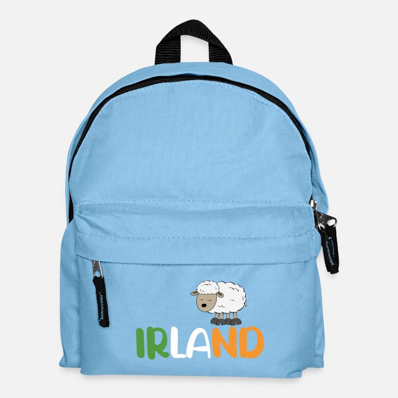Schaf Irland - Kinder Rucksack - Hellblau